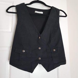 Black Women's Vest